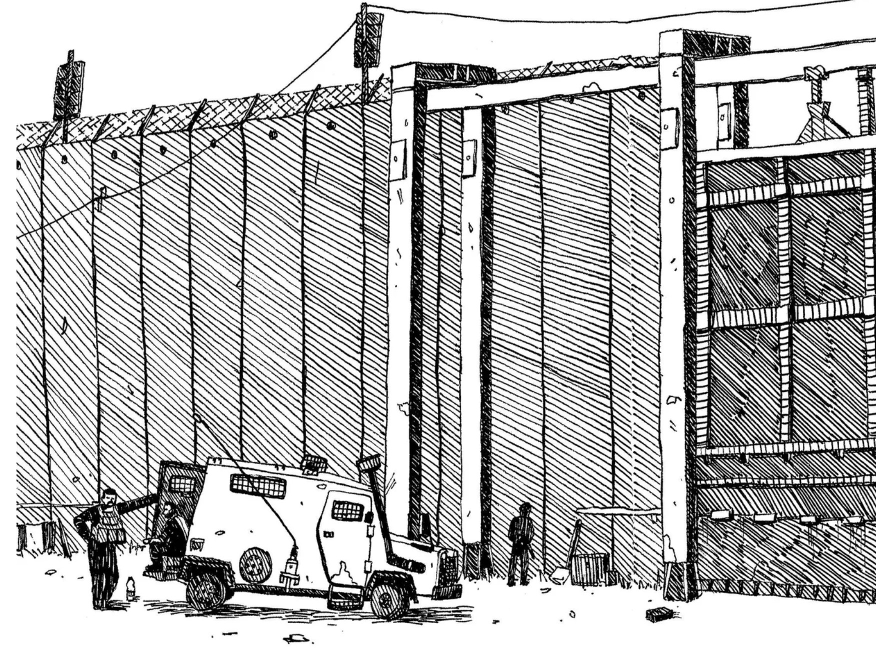 artist: Emmanuel Najera, published in Haaretz, August 28, 2025